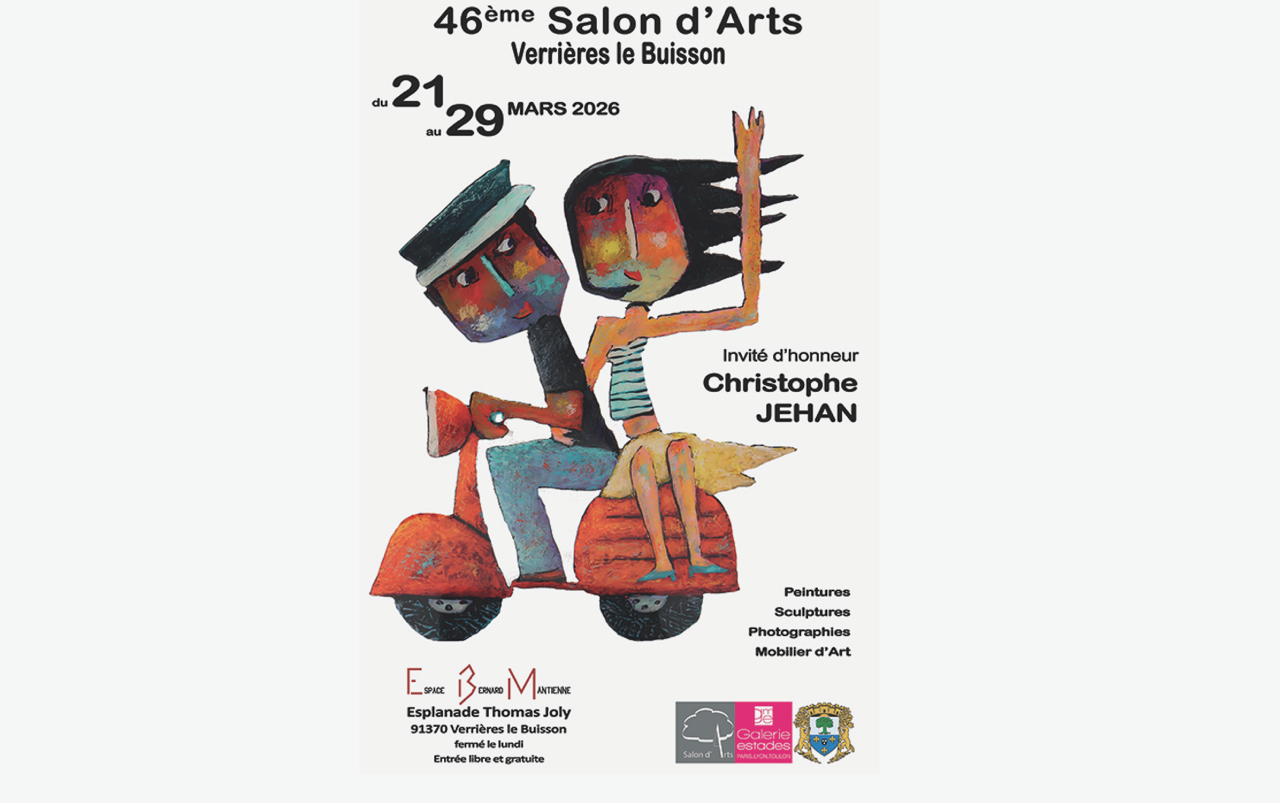 Salon d’art de Verrières21/03/2026 au 29/03/2026