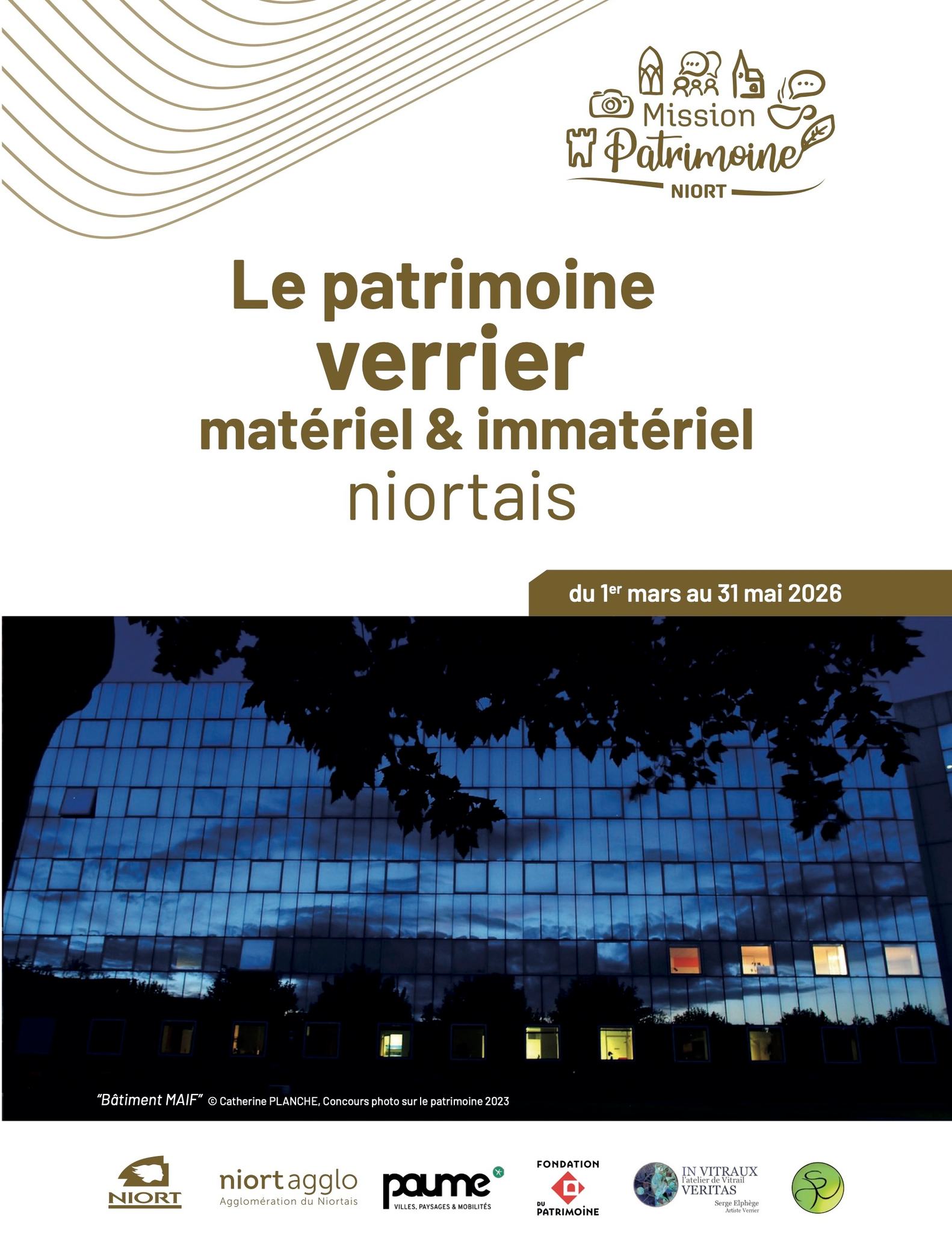 Niort célèbre son patrimoine verrier01/03/2026 au 31/05/2026