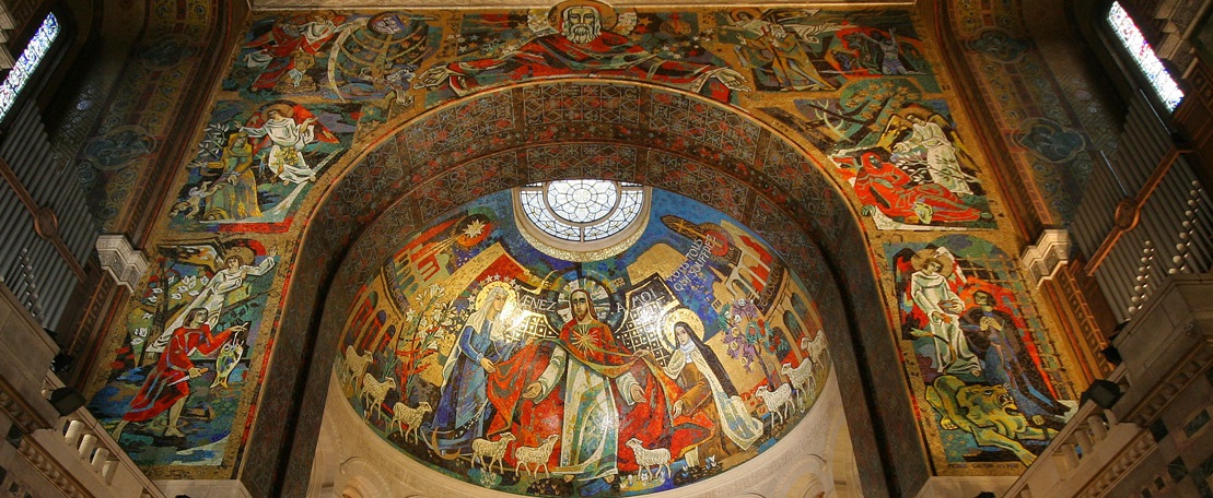 Les mosaïques de la basilique de Lisieux