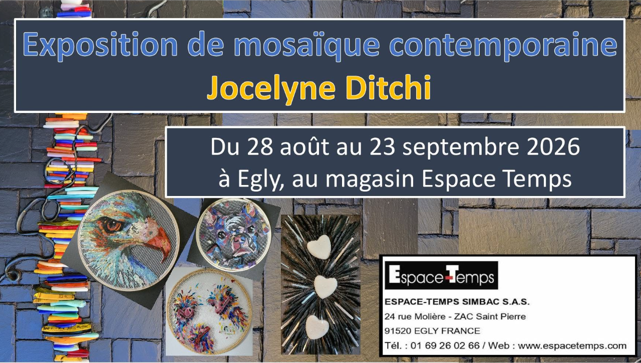 Exposition Jocelyne Ditchi28/08/2026 au 23/09/2026