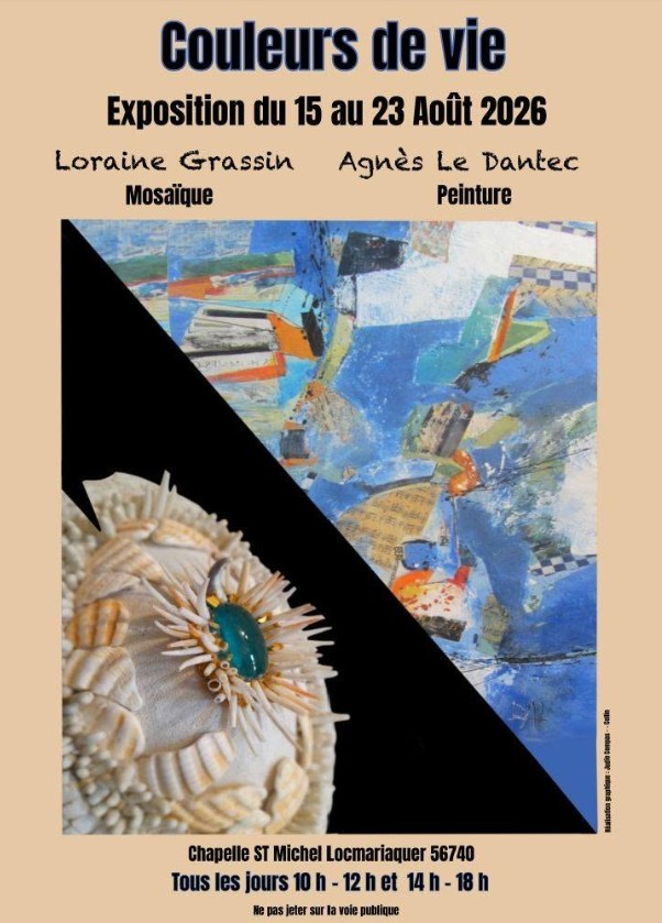 Expo mosaïque et peinture15/08/2026 au 23/08/2026